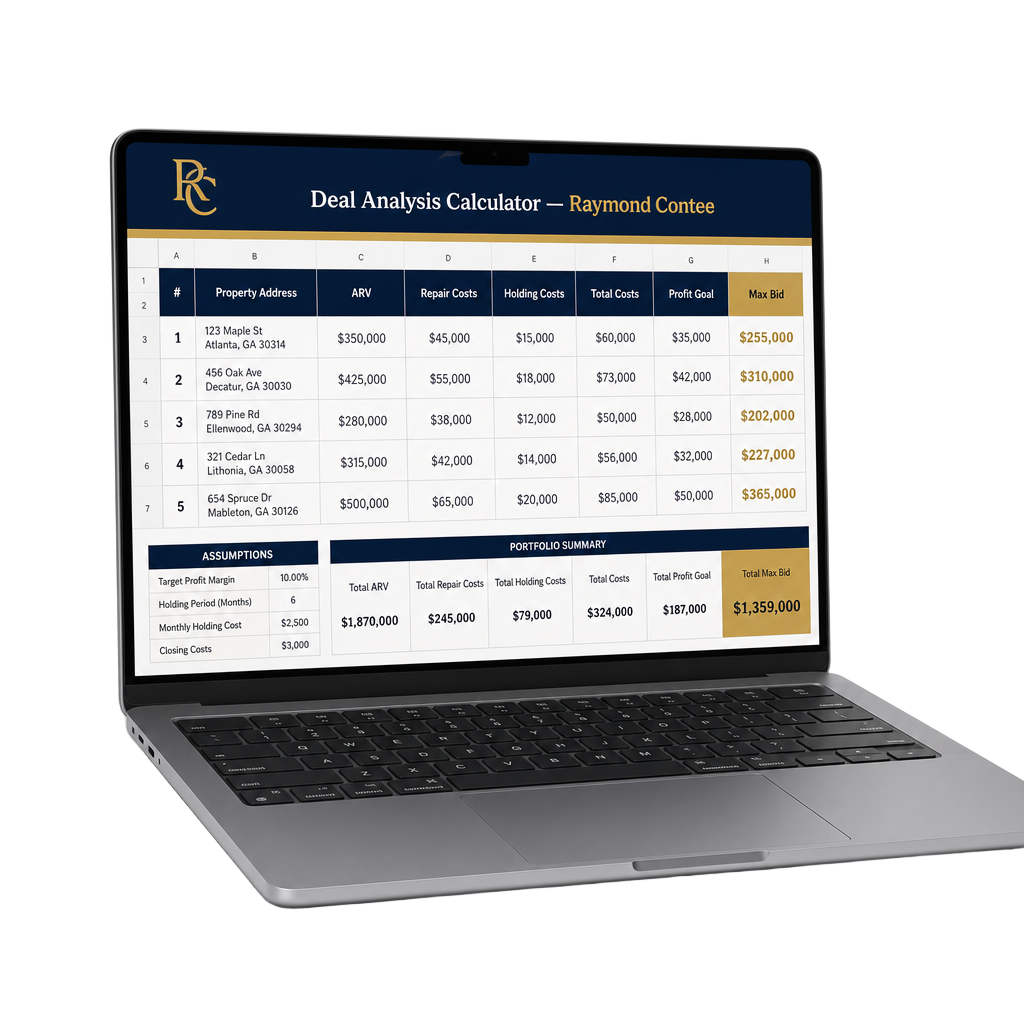 Deal Analysis Spreadsheet System
